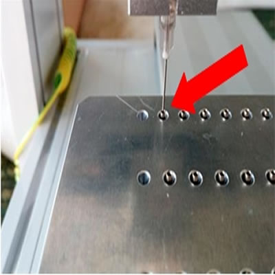 陶瓷插芯注膠機_到起始點